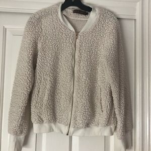 Wool fur jacket